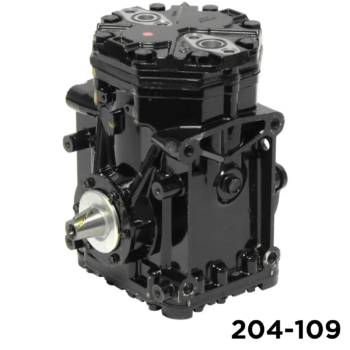 York-Style A/C Compressor | Flange Head, Right-Hand Suction (F210R)