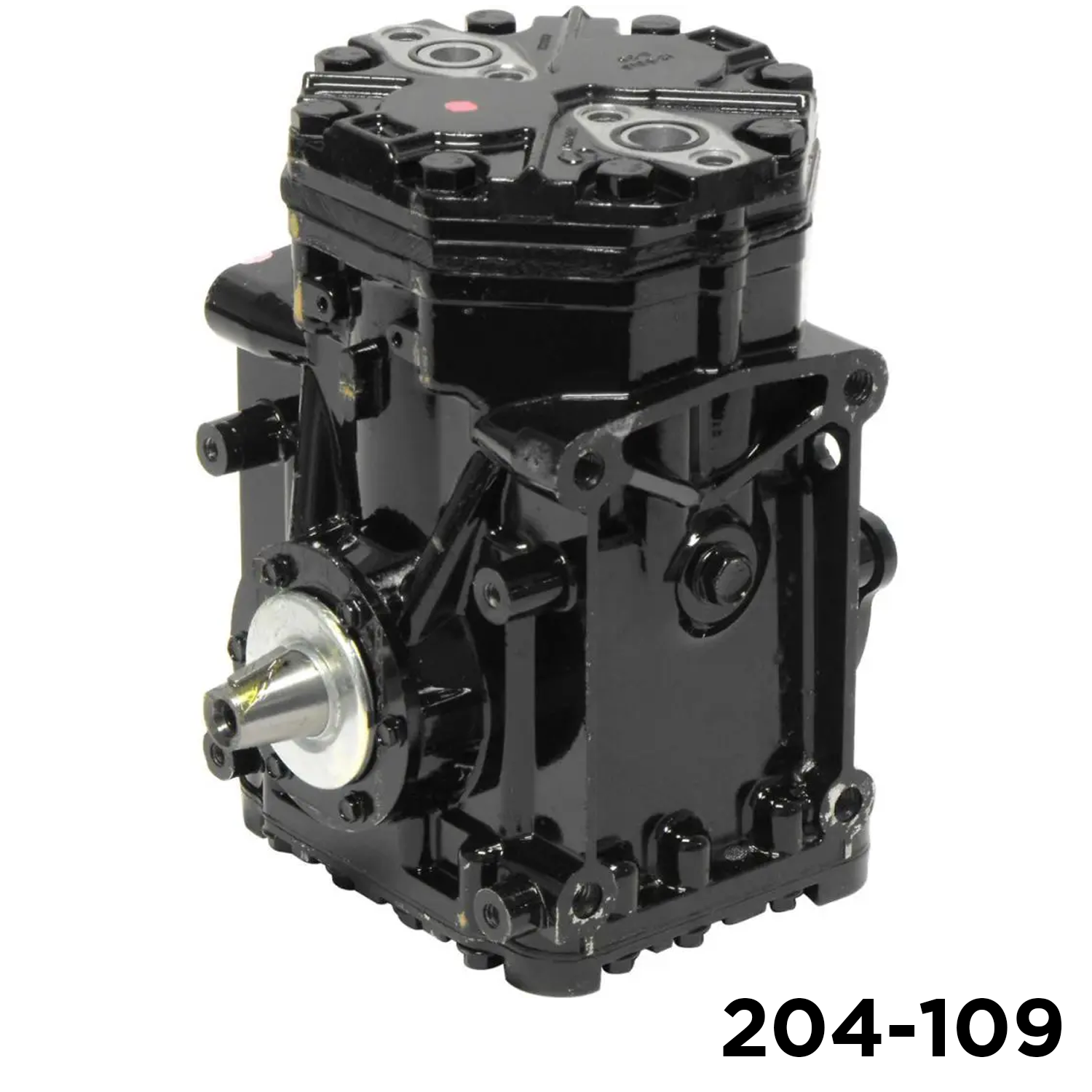 York-Style A/C Compressor | Flange Head, Right-Hand Suction (F210R)