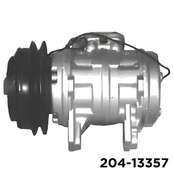 REMAN 10P13E A/C COMPRESSOR WITH SINGLE GROOVE CLUTCH 12V