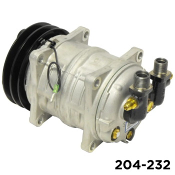 Universal SD508 / SD5H14 Seltec AC Compressor (2 Groove, 12V) | Hot Rods