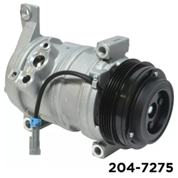 AFTERMARKET 10S17F A/C COMPRESSOR WITH 4 POLY CLUTCH 12V