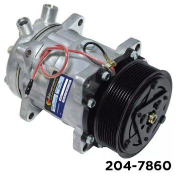 Compressor Sanden SD7H15 Vertical Oring 8 & 10 119MM PV8 12V
