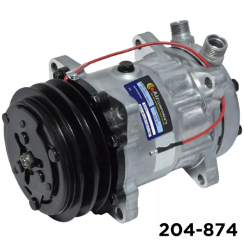 Sanden SD7H15 A/C Compressor (Model 4663) - 2-Groove 125mm 12V Vertical O-Ring
