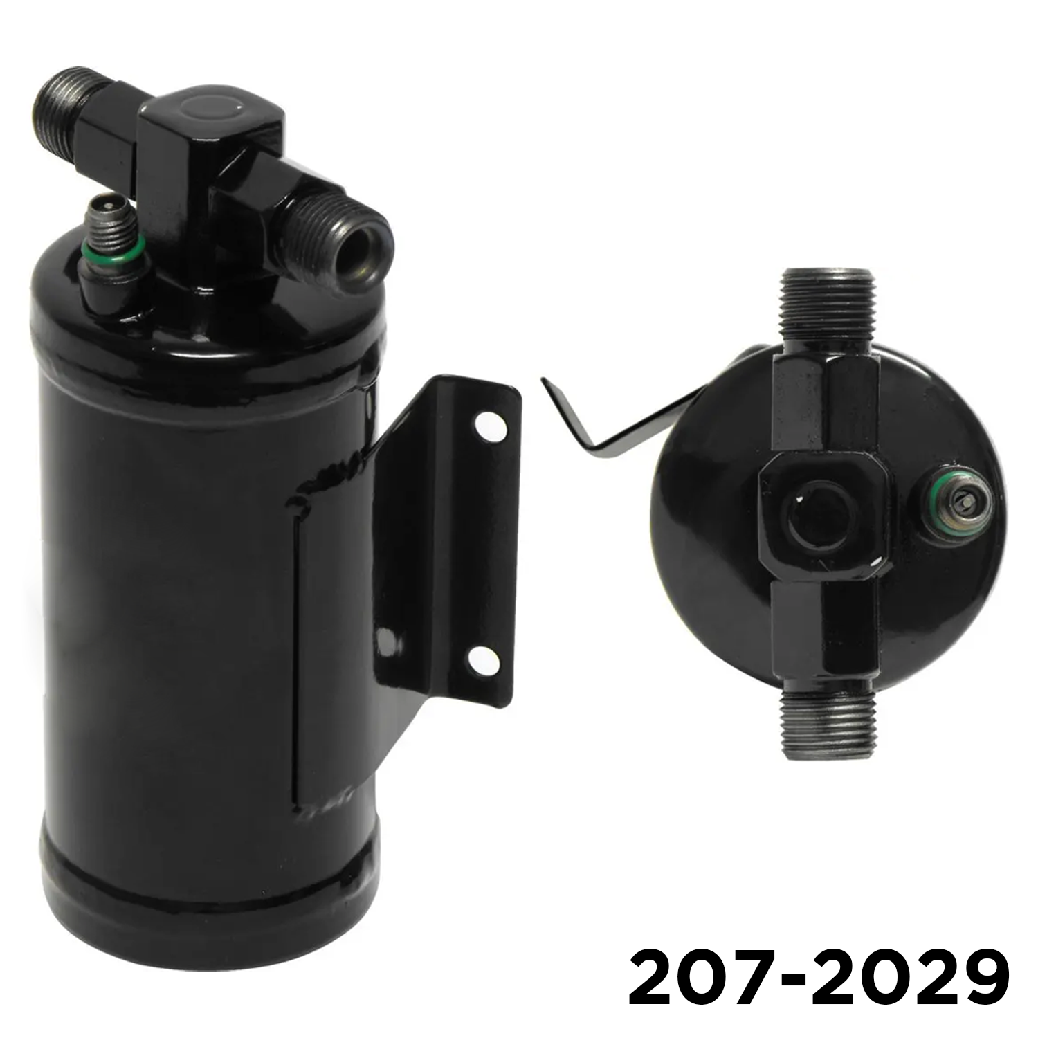 Receiver Drier / Motor Home 18mm male Insert O-ring x 18mm Male Insert O-ring 10mm Male Switch Port