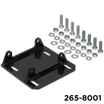 York-to-Sanden Compressor Conversion Mount Plate