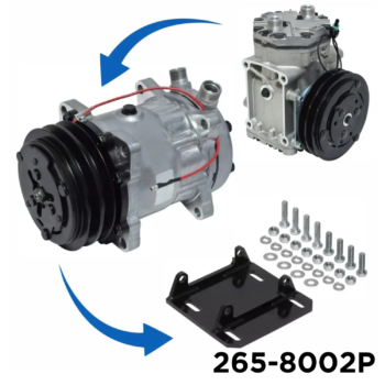 Compressor Mount & Compressor Conversion Kit York To Sanden