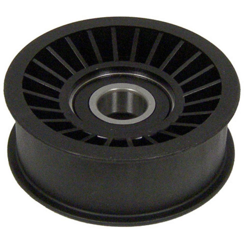 flanged idler pulley