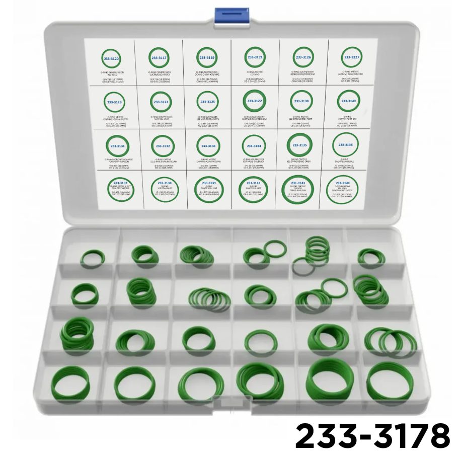 (Larger Sizes) O-Ring Master Kit 24 Compartment