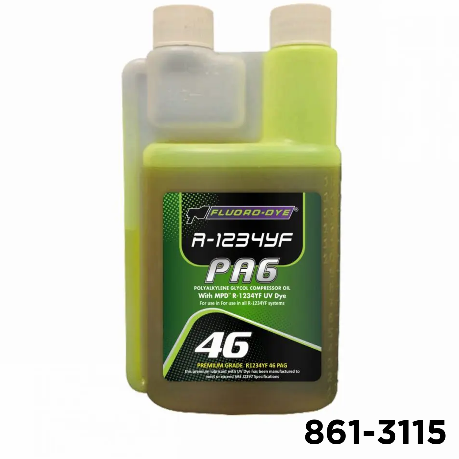 1234YF 46 PAG A/C Compressor Lubricant with MPD DYE For 1234YF 32 oz