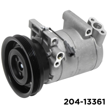 NEW AFTERMARKET DKV14D A/C COMPRESSOR WITH 4 POLY CLUTCH 12V