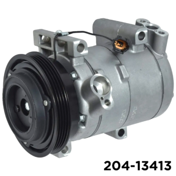 NEW AFTERMARKET DKV14C A/C COMPRESSOR WITH 4 POLY CLUTCH 12V