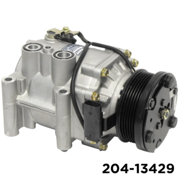 NEW AFTERMARKET SCROLL A/C COMPRESSOR WITH 6 POLY CLUTCH 12V