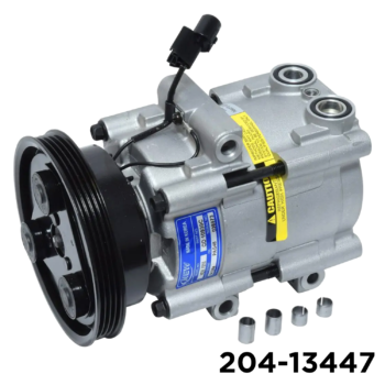 NEW AFTERMARKET FS10 A/C COMPRESSOR WITH 4 POLY CLUTCH 12V