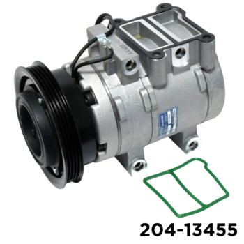 NEW AFTERMARKET HS15 A/C COMPRESSOR WITH 4 POLY CLUTCH 12V