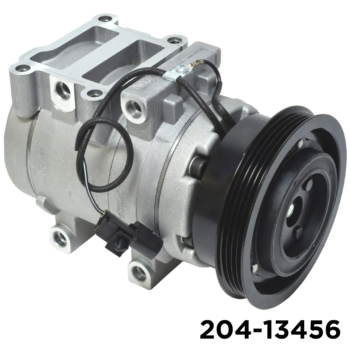 NEW AFTERMARKET HS15 A/C COMPRESSOR WITH 4 POLY CLUTCH 12V