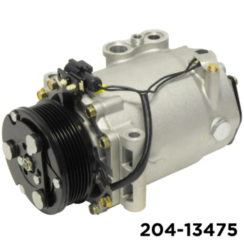 NEW AFTERMARKET SCROLL A/C COMPRESSOR WITH 6 POLY CLUTCH 12V