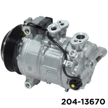 NEW AFTERMARKET 6SAS14C A/C COMPRESSOR WITH 6 POLY CLUTCH 12V