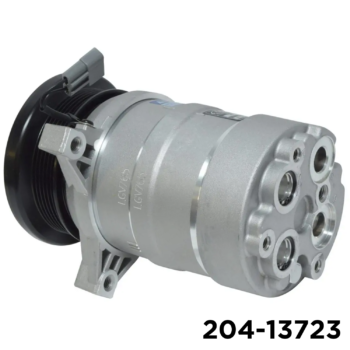NEW AFTERMARKET HD6 A/C COMPRESSOR WITH 6 POLY CLUTCH 12V