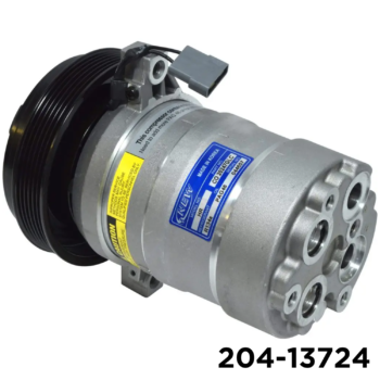 NEW AFTERMARKET HR6/DA6 A/C COMPRESSOR WITH 6 POLY CLUTCH 12V