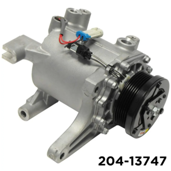 NEW AFTERMARKET MSC105CVSG7 A/C COMPRESSOR WITH 6 POLY CLUTCH 12V