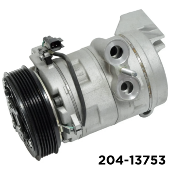 NEW AFTERMARKET DKS17D A/C COMPRESSOR WITH 6 POLY CLUTCH 12V