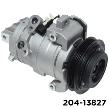 NEW AFTERMARKET DKS17DT A/C COMPRESSOR WITH 4 POLY CLUTCH 12V