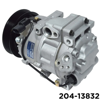NEW AFTERMARKET VS18E A/C COMPRESSOR WITH 6 POLY CLUTCH 12V