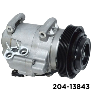 NEW AFTERMARKET A10HF20 A/C COMPRESSOR WITH 6 POLY CLUTCH 12V