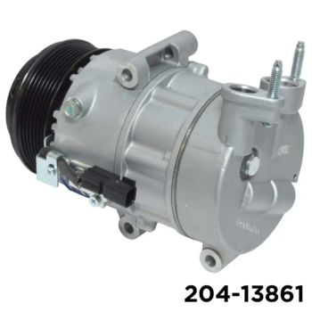 NEW AFTERMARKET VS16 A/C COMPRESSOR WITH 7 POLY CLUTCH 12V