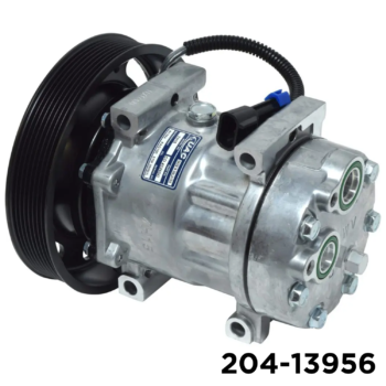NEW AFTERMARKET SD7H15 A/C COMPRESSOR WITH 8 POLY CLUTCH 12V