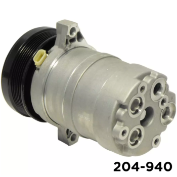 AFTERMARKET HD6 A/C COMPRESSOR WITH 6 POLY CLUTCH 12V