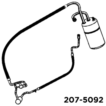 AFTERMARKET A/C ACCUMULATOR WITH HOSE ASSEMBLY