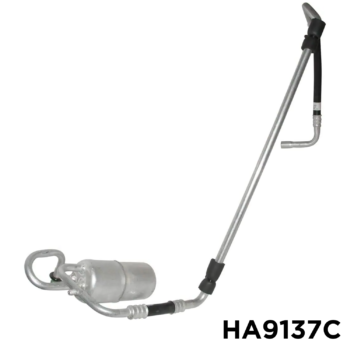 NEW AFTERMARKET A/C RECEIVER DRIER WITH HOSE ASSEMBLY