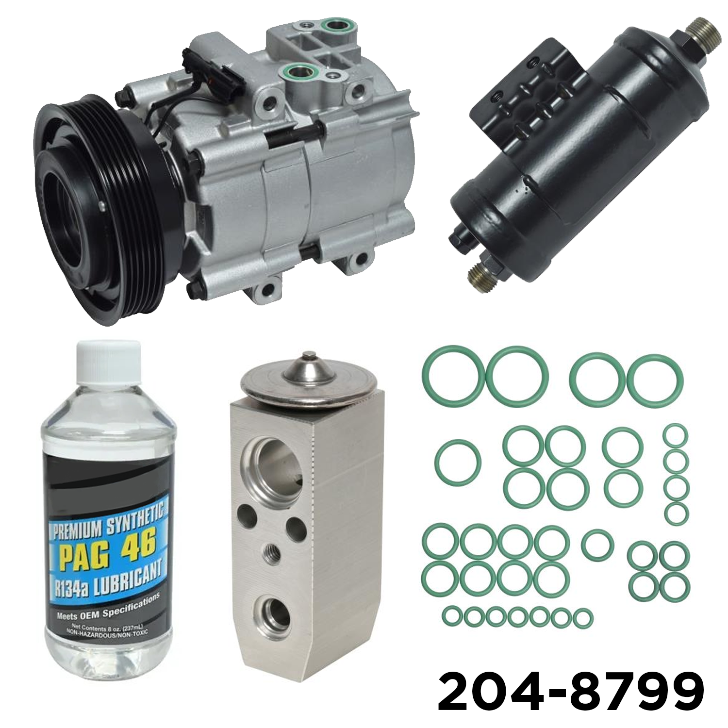 A/C Compressor Kit -- Compressor Replacement Kit