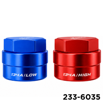 A/C Quick Cap Set Fits All R-134a Vehicles