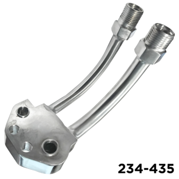 Compressor Fitting Manifold 90 Degree #8 x # 10 Comp Adapter Manifold Sanden 7176 SD7B10