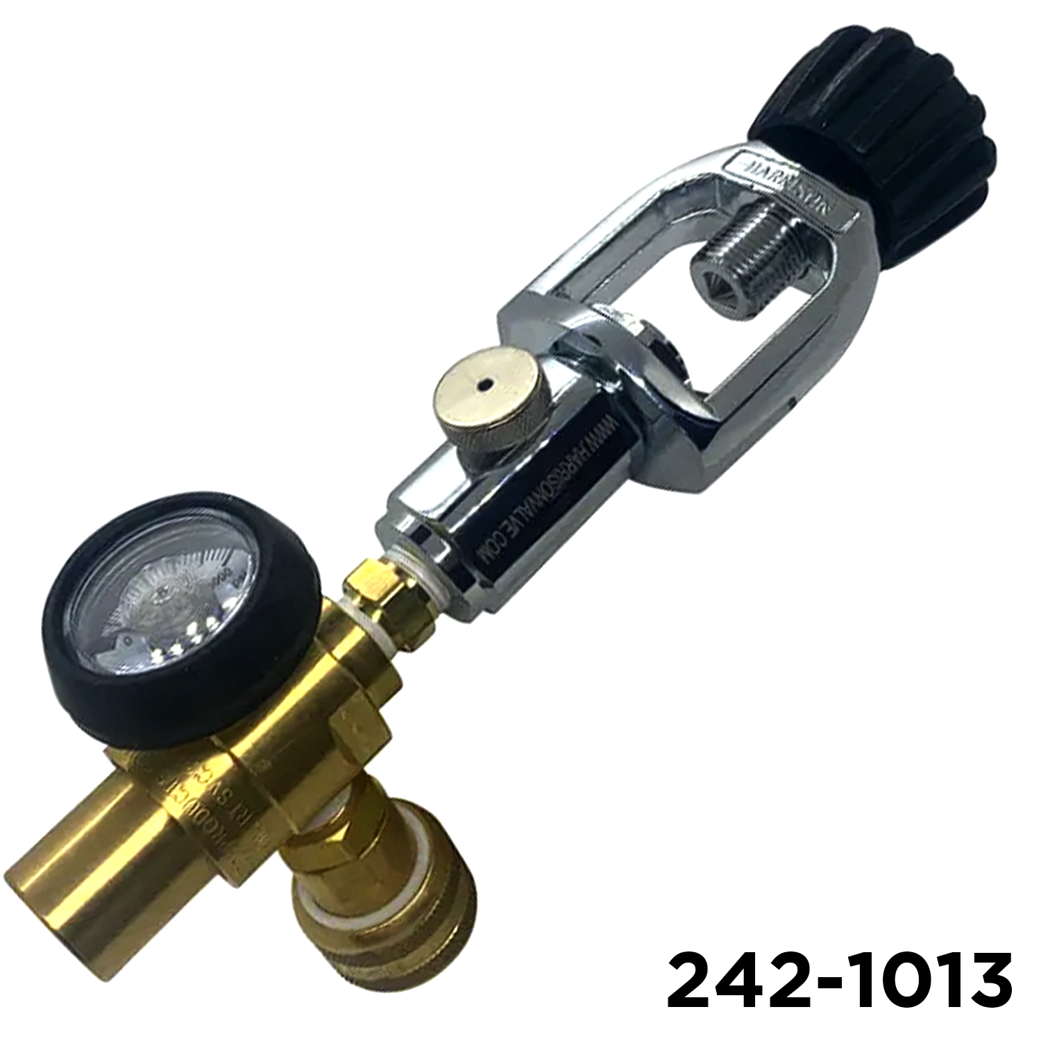 Air Components Air Source High Performance Air Regulator 150 PSI Fixed W/ Gauge Scuba Cylinder Connection