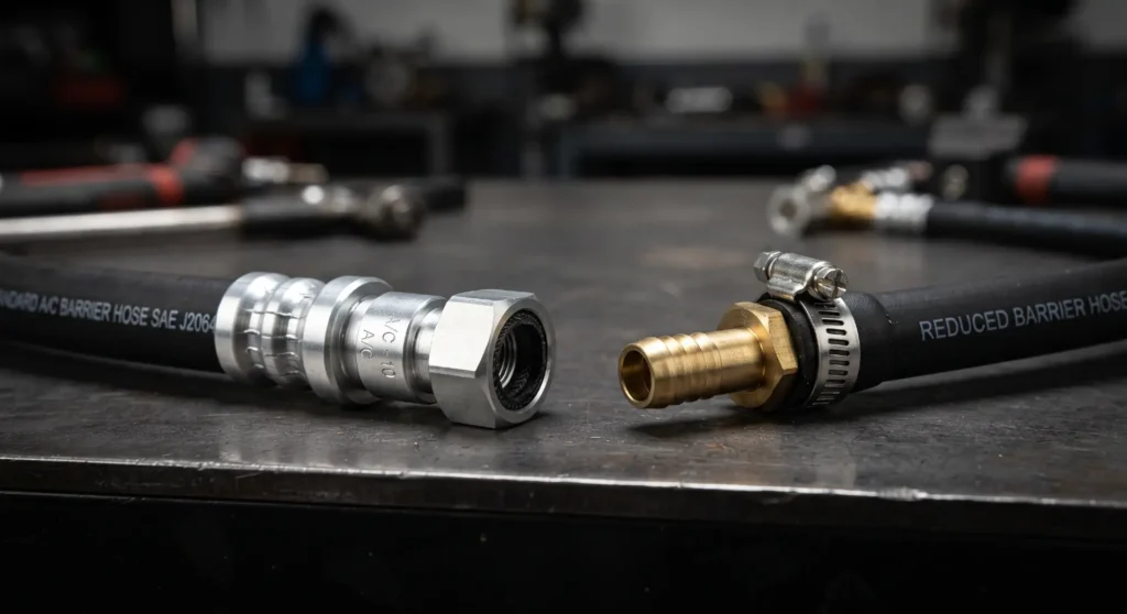 Beadlock vs. Barbed (Push-On) A/C Fittings: Which Goes With Which Hose